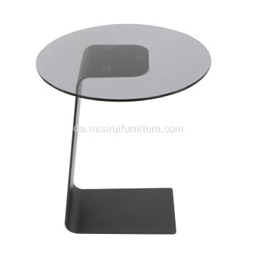 Stue møbler gennemsigtigt glas top sofabord